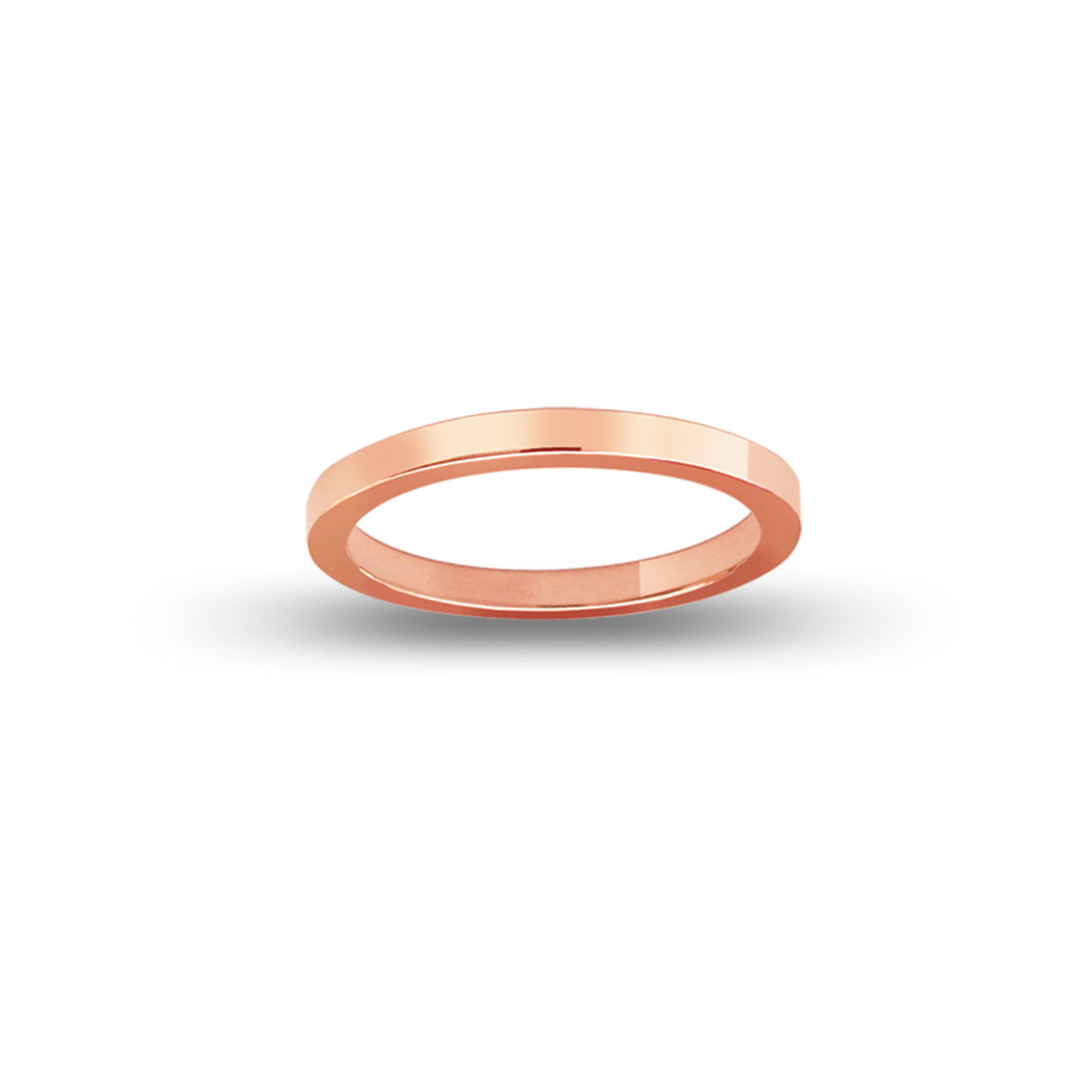 Flanders Love in 18K Rose Gold Classic Comfort Fit