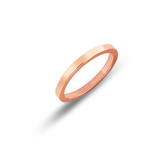 Flanders Love in 18K Rose Gold Classic Comfort Fit