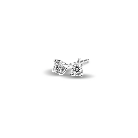 Flanders Cut Diamond Stud Earrings